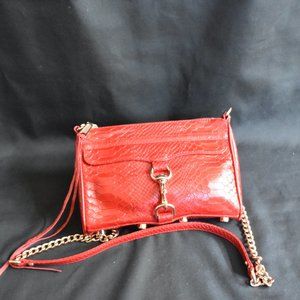 Rebecca Minkoff Red Crocodile Bag